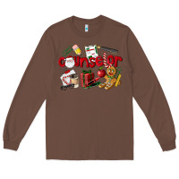 Chestnut Counselor Christmas Long Sleeve Tee - LillyAllenDesigns