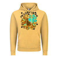 Vintage Mustard life is better with dogs Vintage Hoodie - NancyCooperArtShop