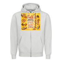 Dove Grey pumpkin pie and family Zipper Hoodie - TumblerDesignByShophia