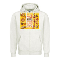 Oatmeal Heather pumpkin pie and family Zipper Hoodie - TumblerDesignByShophia