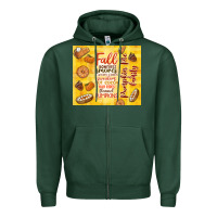 Sports Green pumpkin pie and family Zipper Hoodie - TumblerDesignByShophia