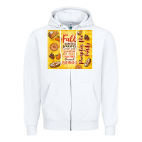 White pumpkin pie and family Zipper Hoodie - TumblerDesignByShophia