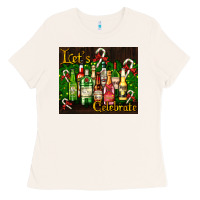 Bone Christmas cocktail Ladies Tee - AdoDesignShop