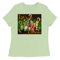 Matcha Christmas cocktail Ladies Tee - AdoDesignShop