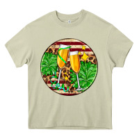 Mossy Christmas champagnes Heavy Core Tee - AdoDesignShop