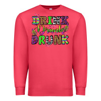 Cardinal drink drank drunk mardi gras olivia Premium Sweatshirt - OliviaCreatesArt