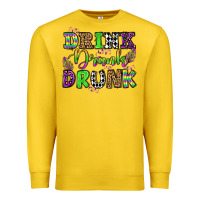 Lemon drink drank drunk mardi gras olivia Premium Sweatshirt - OliviaCreatesArt