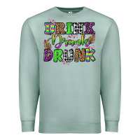 Seafoam drink drank drunk mardi gras olivia Premium Sweatshirt - OliviaCreatesArt