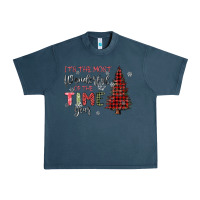 Midnight Navy its the most wonderful time of the year Urban Heavy Tee - MaliasSmallBusiness