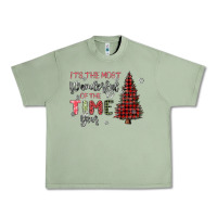 Oil Green its the most wonderful time of the year Urban Heavy Tee - MaliasSmallBusiness