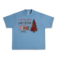 Pebble Blue its the most wonderful time of the year Urban Heavy Tee - MaliasSmallBusiness