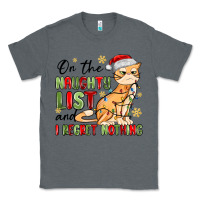 Charcoal Heather on the naughty list and i regret nothing Classic Tee - MaliasSmallBusiness