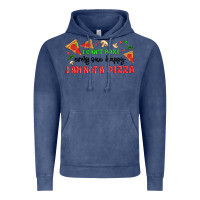Vintage Denim i cant make everyone happy i an not a pizza Vintage Hoodie - MaliasSmallBusiness