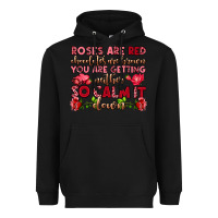 Black roses are red chocolates are brown Heavyweight Hoodie - OliviaCreatesArt