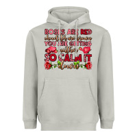 Moon Dust roses are red chocolates are brown Heavyweight Hoodie - OliviaCreatesArt