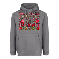 Storm roses are red chocolates are brown Heavyweight Hoodie - OliviaCreatesArt