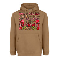 Toasted Coconut roses are red chocolates are brown Heavyweight Hoodie - OliviaCreatesArt