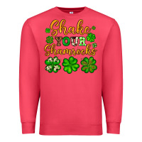 Cardinal St. Patrick's Shake your shamrocks Premium Sweatshirt - OliviaCreatesArt