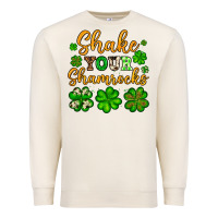 Sandshell St. Patrick's Shake your shamrocks Premium Sweatshirt - OliviaCreatesArt