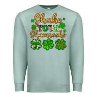 Seafoam St. Patrick's Shake your shamrocks Premium Sweatshirt - OliviaCreatesArt