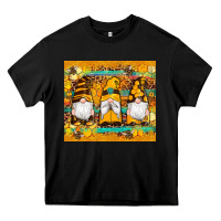Black western bee gnomes  honeycomb  leopard turquoise wooden serape Heavy Core Tee - Artiststas