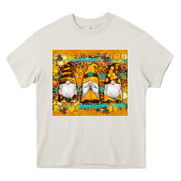 Cream western bee gnomes  honeycomb  leopard turquoise wooden serape Heavy Core Tee - Artiststas