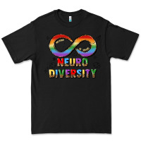 Black neurodiversity Premium Tee - JahusDesignShop