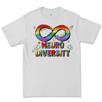 Dove Grey neurodiversity Premium Tee - JahusDesignShop