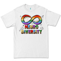 White neurodiversity Premium Tee - JahusDesignShop