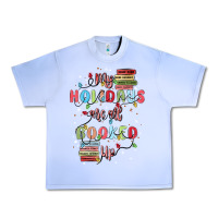 Grape Ice my holidays are all booked up Urban Heavy Tee - MaliasSmallBusiness