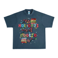 Midnight Navy my holidays are all booked up Urban Heavy Tee - MaliasSmallBusiness
