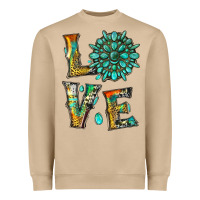Mushroom love with gemstone Heavyweight Sweatshirt - Artiststas