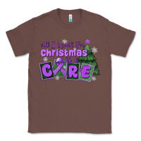 Chestnut all i want for christmas is a cure pancreatic canc Classic Tee - MaliasSmallBusiness