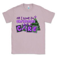 Lilac all i want for christmas is a cure pancreatic canc Classic Tee - MaliasSmallBusiness