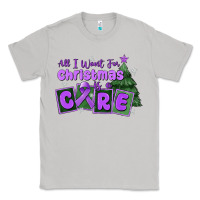 Moon Dust all i want for christmas is a cure pancreatic canc Classic Tee - MaliasSmallBusiness