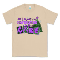 Mushroom all i want for christmas is a cure pancreatic canc Classic Tee - MaliasSmallBusiness