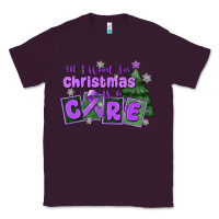 Plum all i want for christmas is a cure pancreatic canc Classic Tee - MaliasSmallBusiness