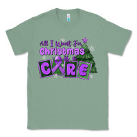 Sage all i want for christmas is a cure pancreatic canc Classic Tee - MaliasSmallBusiness