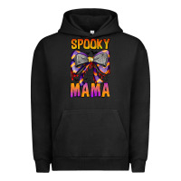 Pigment Black Spooky Mama Urban Hoodie - CowhideDigitalArt