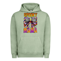 Pigment Oil Green Spooky Mama Urban Hoodie - CowhideDigitalArt