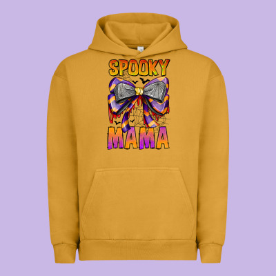 Spooky Mama Urban Hoodie Designed By Cowhidedigitalart