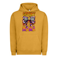 Pigment Peanut Butter Spooky Mama Urban Hoodie - CowhideDigitalArt