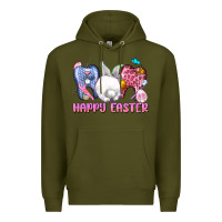 Army Green Happy Easter Dental Easter Day Premium Hoodie - CowGirlArtShop