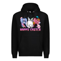 Black Happy Easter Dental Easter Day Premium Hoodie - CowGirlArtShop