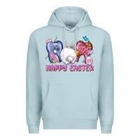 Blue Mist Happy Easter Dental Easter Day Premium Hoodie - CowGirlArtShop