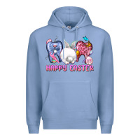 Colony Blue Happy Easter Dental Easter Day Premium Hoodie - CowGirlArtShop