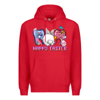 Red Happy Easter Dental Easter Day Premium Hoodie - CowGirlArtShop