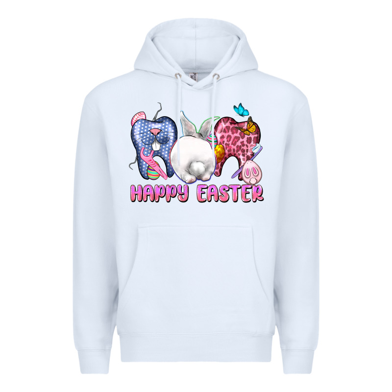 Happy Easter Dental Easter Day Premium Hoodie by CowGirlArtShop | Teevron