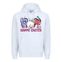 White Happy Easter Dental Easter Day Premium Hoodie - CowGirlArtShop