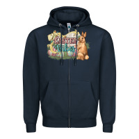 Navy Easter vibes Easter Day Zipper Hoodie - HowdyJamesFarm